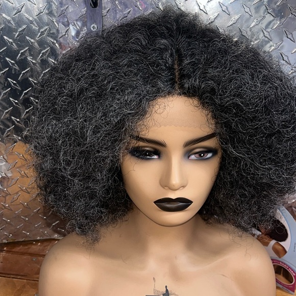 Other - Gray pre parted lace front wig